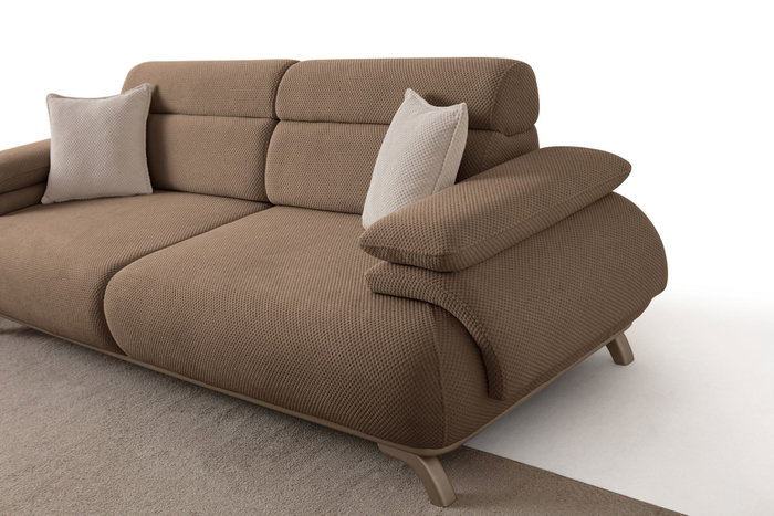 Atelier Del Sofa Bonjo Silver - Latte